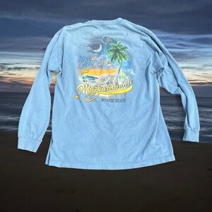 Margaritaville Light Blue Long Sleeve Tee